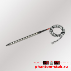 Цифровой датчик DS18B20 в игле 120 мм с термостойким проводом